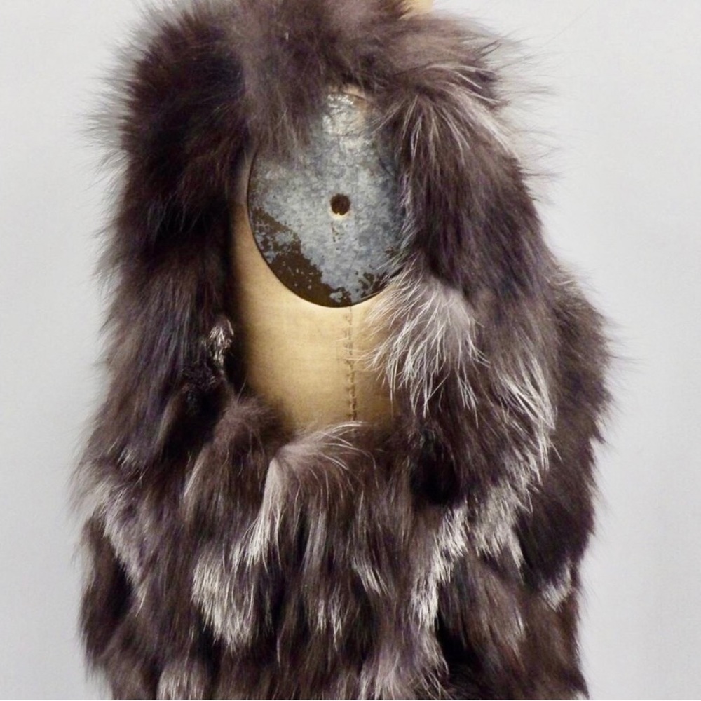 Silver Fox Vest Gorgeous